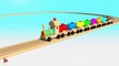 Learn Colors With Balloons Balls Trains Balls for Children - Street Vehicles Thomas Train For Ki