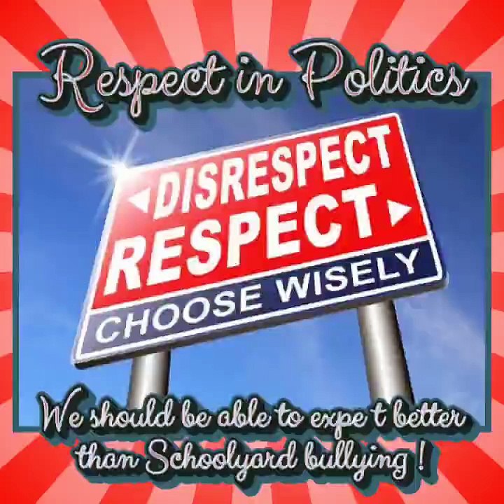 Respect in Politics