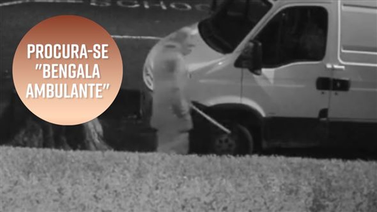 Polícia inglesa procura o "Bengala Ambulante"
