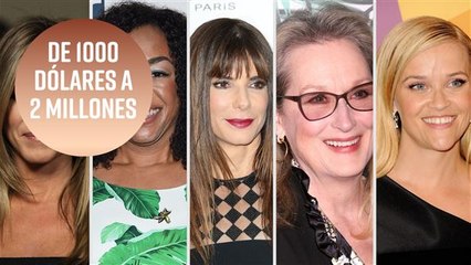 La lista de los famosos que han donado a Time's Up