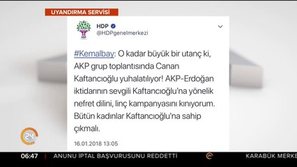 HDP,  CHP'li Kaftancıoğlu'na sahip çıktı
