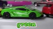 Learning Colors Toy Cars & Trucks for Kids Learn Colours Street Vehicles Hot Whe