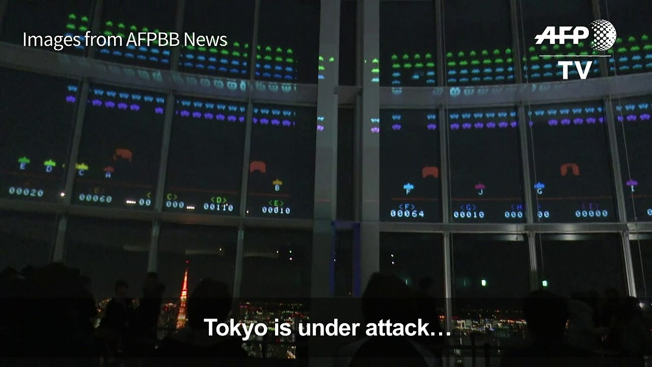 'Alien attack' in Tokyo as Space Invaders turns 40