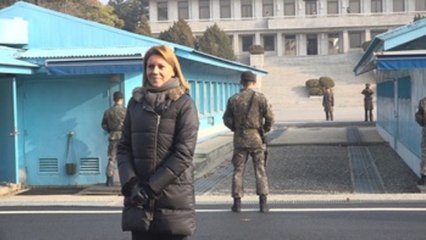 Ministra española visita frontera intercoreana durante reunión entre ambas Coreas