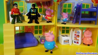 Should BATMAN chose Peppa Pigs playhouse or Batcave as NEW HOME ?