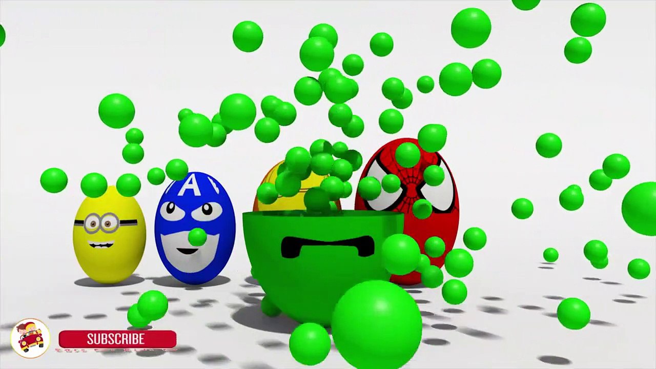 Learn Colors With SURPRISE EGGS Street Vehicles for