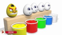 Learn Colors With Surprise Eggs Angry Birds for Children - Angry Birds Movie-oaEED