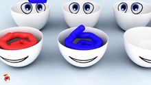 Learn Colors With Surprise Eggs Toothpaste for Children - Cartoon for Kids