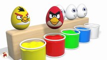 Learn Colors With Surprise Eggs Angry Birds for Children - Angry Birds Movie-oaEEDg71c24