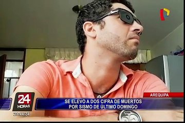 Sismo en Arequipa: se eleva a dos la cifra de muertos
