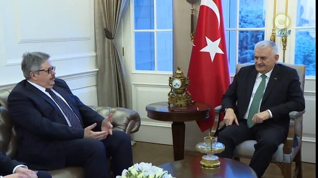 Başbakan Yıldırım, Rusya’nın Ankara Büyükelçisi Yerhov’u Kabul Etti