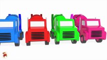 Learn Colors With Surprise Eggs Concrete Mixer Truck for Kids - Vehicles Cartoons for Children-tNDwP