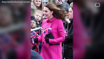 Kate Middleton made an appearance in a stunning pink coat that she's already worn twice before