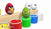 Learn Colors With Surprise Eggs Angry Birds for Children - Angry Birds Movie-oaEEDg71c24