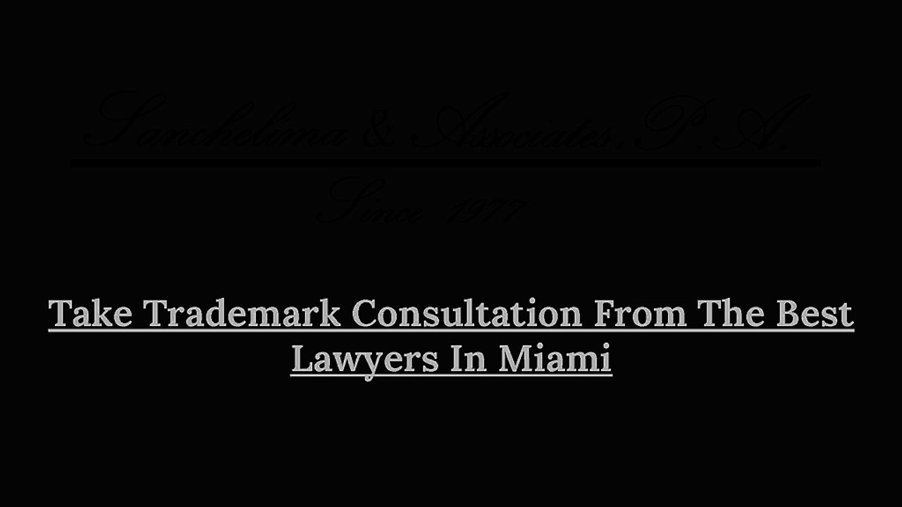 Take Trademark Consultation From The Best Lawyers In Miami