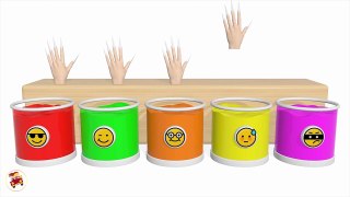 Learn Colors With Hand Body Paint Finger Family Song Nursery Rhymes-
