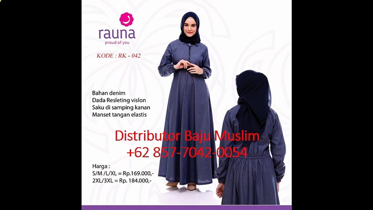 WA: 0857-7042-0054, trend gamis hitam