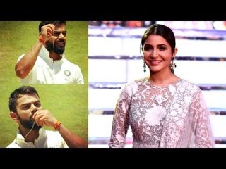 Virat Kohli Kissing Wedding Ring After Hitting Century