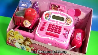 TOYSBR Caixa Registradora da Princesas Disney Princess Cash Register Toy with Queen Elsa F
