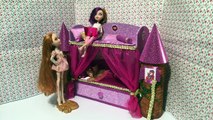 Как сделать двухъярусную кровать для кукол Поппи и Холли ОХэйр. DIY. How to make a doll bunk bed