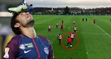 PSG'li Neymar, Antrenmanda Takım Arkadaşını Rencide Etti