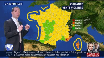 La météo pour ce mercredi 17 janvier 2018