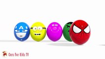 Colors for Children to Learn With Surprise Eggs Lollipop -  Learning Colours For Kids-yWisksSW