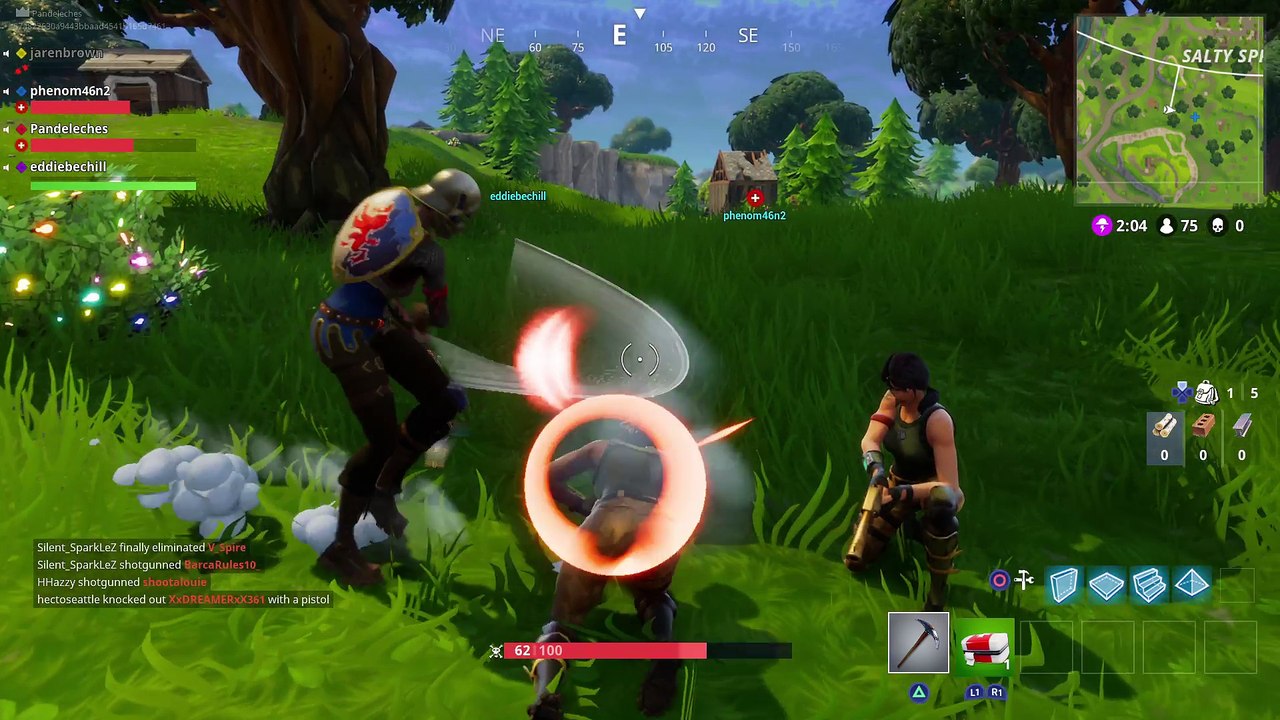 Fortnite why can't i hide in this bush