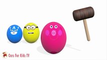Colors for Children to Learn With  Surprise Eggs Wooden Hammer - The Fin