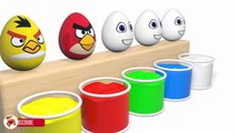 Learn Colors With Surprise Eggs Angry Birds for Children - Angry Birds Movie-oaEEDg71