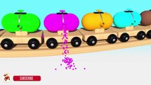 Learn Colors With Balloons Balls Trains Balls for Children - Street Vehicles Thoma