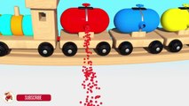 Learn Colors With Balloons Balls Trains Balls for Children - Street Vehicles Thomas Trai