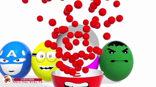 Colors for Children to Learn With Surprise Eggs Lollipop - Learning Colours For Kids-yWisksSW9