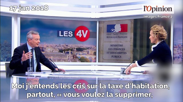 Taxe d'habitation: Bruno Le Maire évoque les 3 pistes pour compenser sa suppression