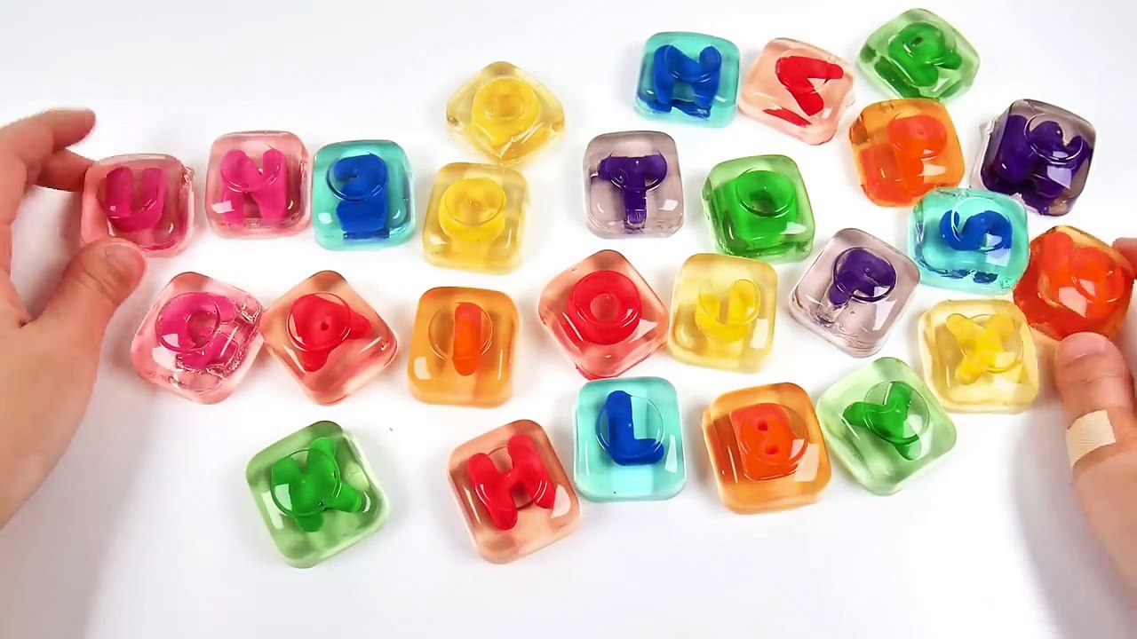 Learn Alphabet with Moana Gummy Jelly Candy ABC Song for Kids #13 - By MagicPang