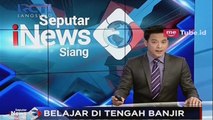 Sekolah Terendam, Siswa di Pekalongan Belajar di Tengah Banjir