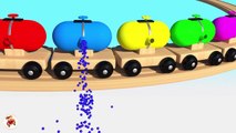 Learn Colors With Balloons Balls Trains Balls for Children - Street Vehicles Thomas Train For