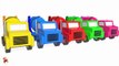 Learn Colors With Surprise Eggs Concrete Mixer Truck for Kids - Vehicles Cartoons for Children-