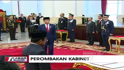 Wajah Baru Kabinet Kerja