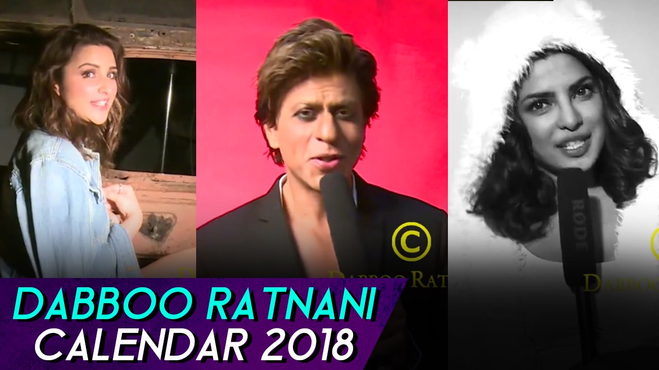 Dabboo Ratnani Calendar 2018 : Shahrukh, Priyan...