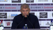 Conférence de presse Patrice Garande après Bordeaux / Caen