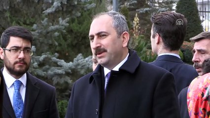 Adalet Bakanı Gül, gazetecilerin sorularını cevapladı - ANKARA