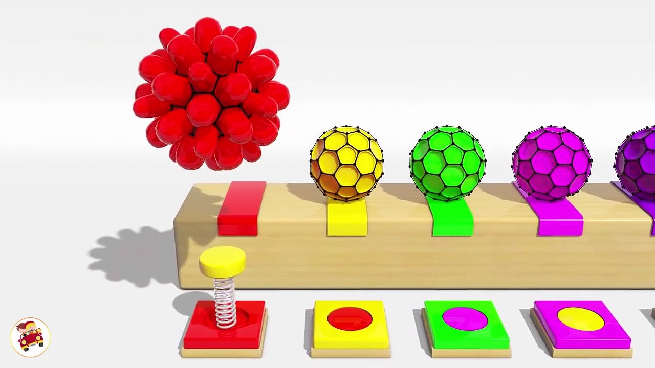 Squishy Balls for Children Learn Colors with Squishy