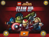 LEGO Marvel Super Heroes TEAM UP - Avengers Fighting Action.