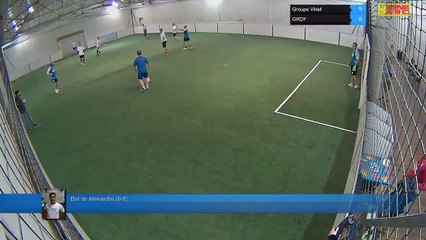But de Alexandre  (9-8) - Groupe Vinet Vs GRDF - 16/01/18 19:00 - LIGUE 4 - Poitiers Game Parc