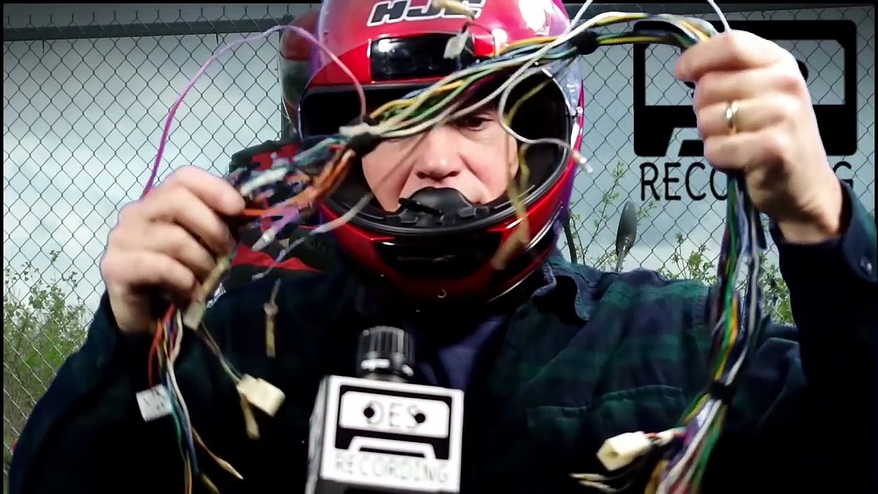 Motorcycle Wiring Harness Repair Replace Loom how-to rebuild new wires connectors