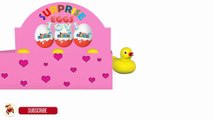 Learn Colors with Surprise Eggs Ducks for Children, Toddlers - Learn Colours F
