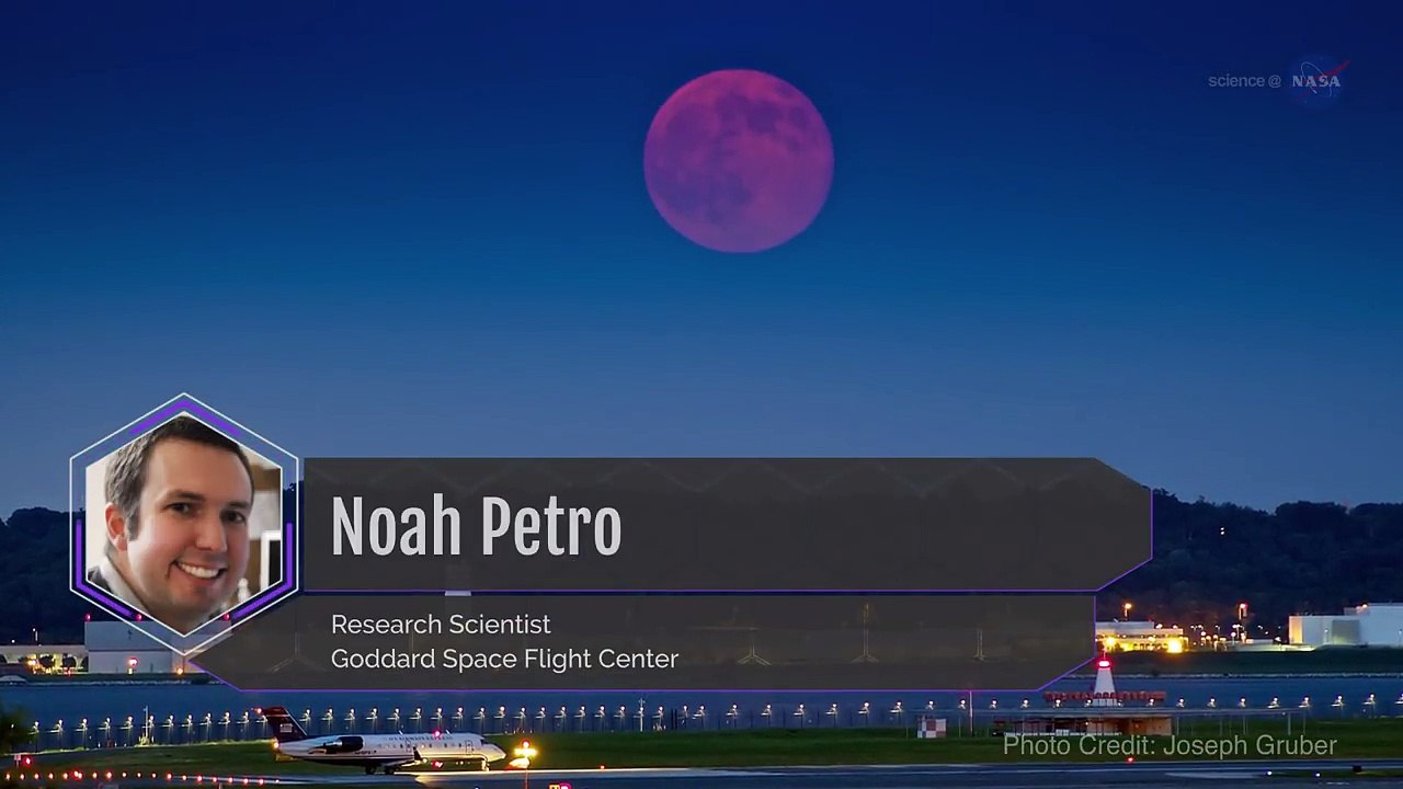 NASA - Super Lune Bleue de Sang