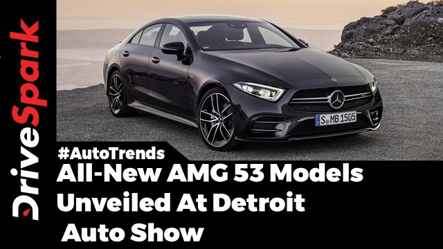 Mercedes CLS 53 AMG And E 53 AMG | 2018 Detroit Auto Show