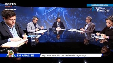 Francisco J. Marques comenta suspensão do jogo Estoril-FC Porto